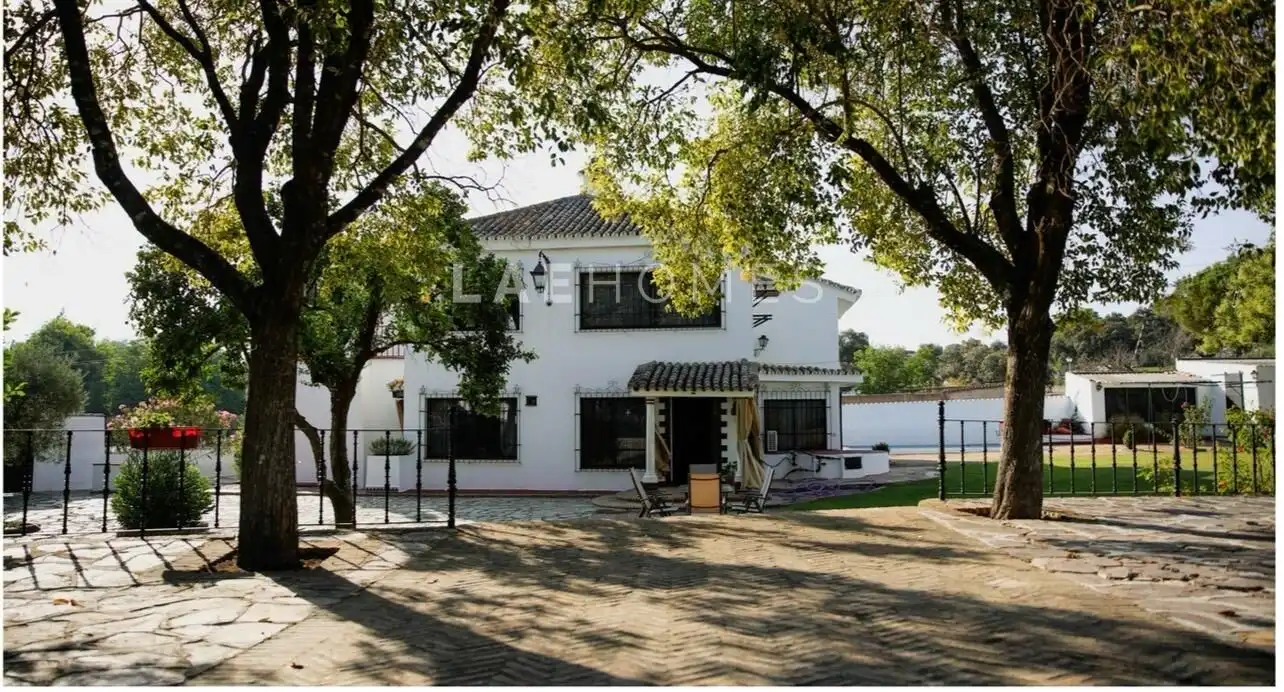 Vista exterior de Finca rústica en venta en El Castillo de las Guardas con Jardín privado, Terraza y Trastero