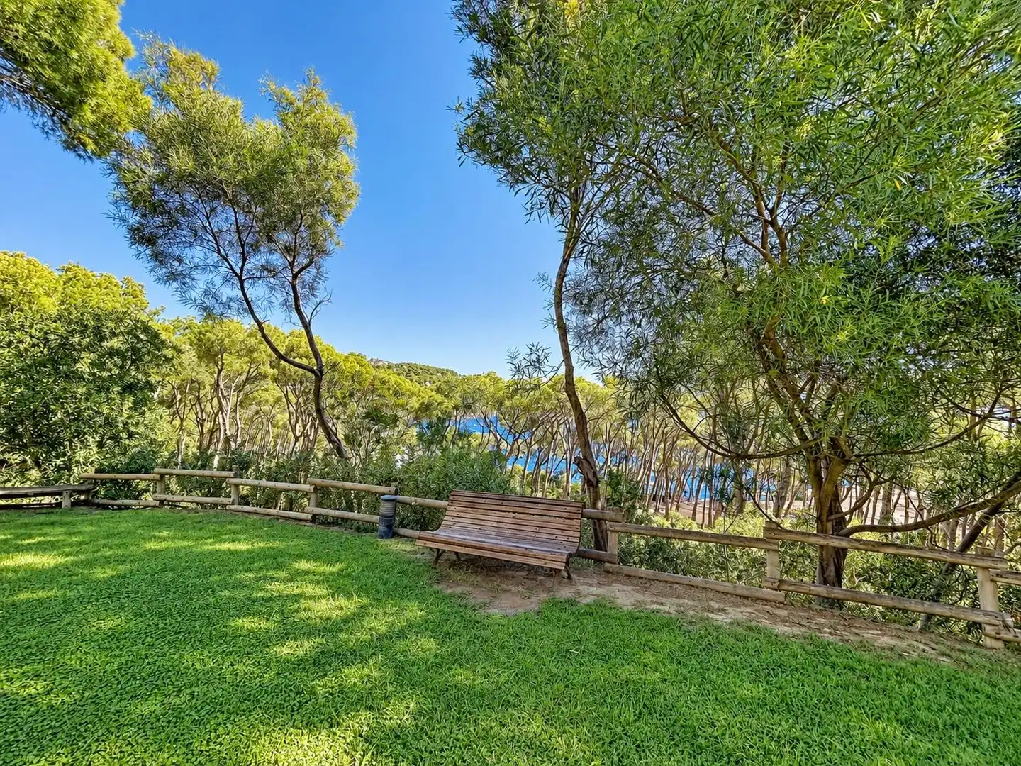 Jardín de Apartamento en venta en Palafrugell con Calefacción, Jardín privado y Amueblado