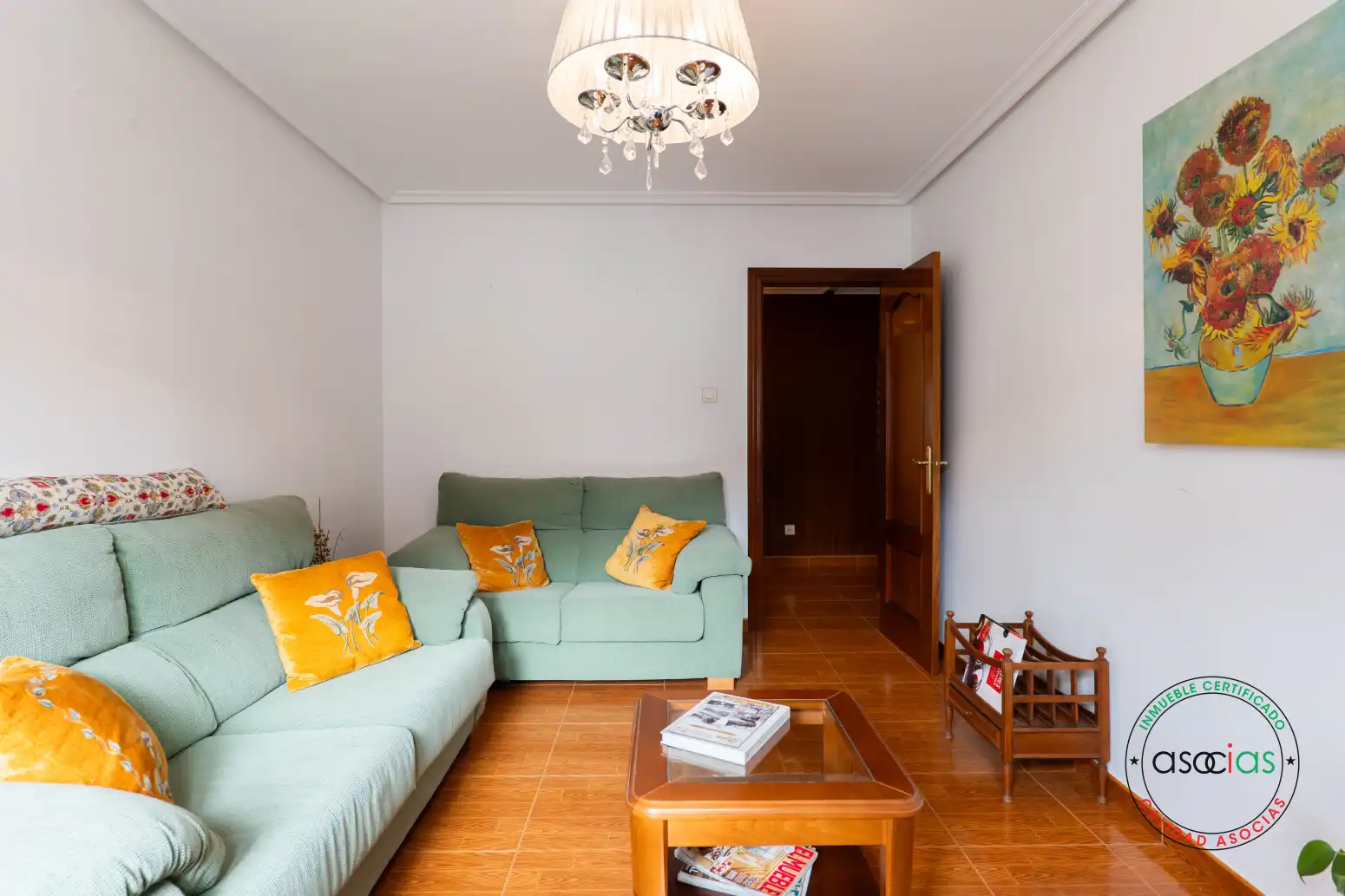 Sala de estar de Piso en venta en Gijón  con Calefacción