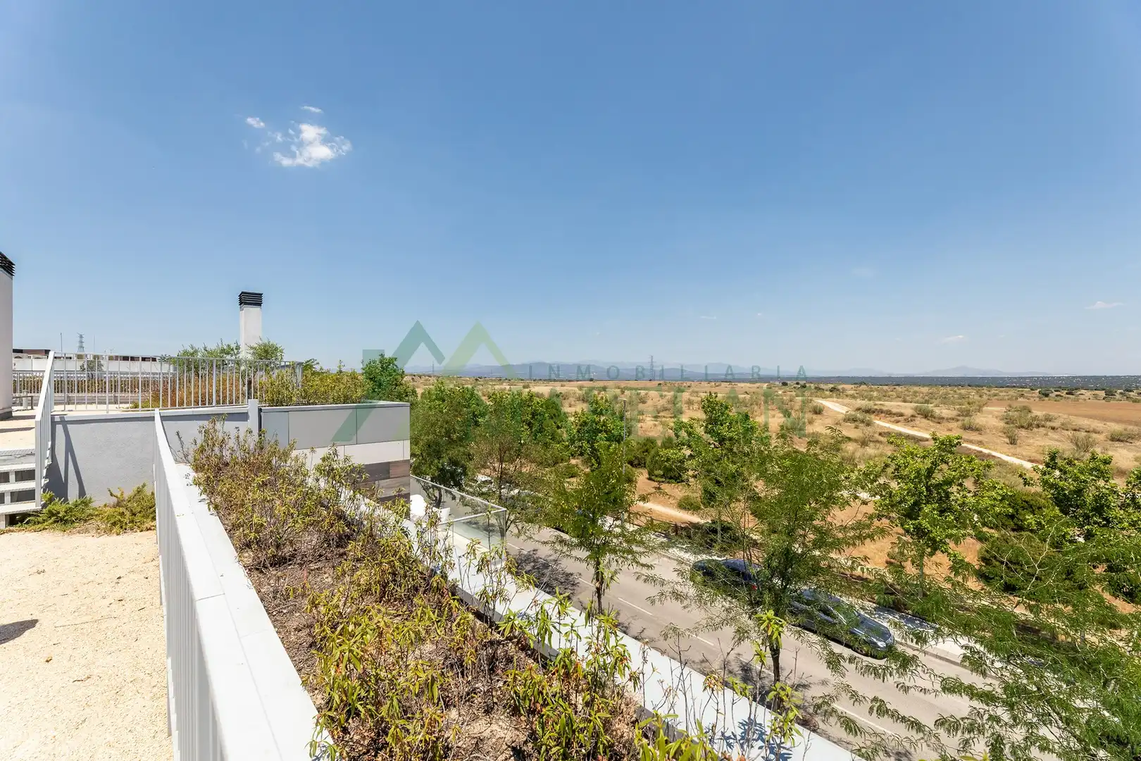 Terrace of Flat for rent in Las Rozas de Madrid  with Air Conditioner, Heating and Private garden