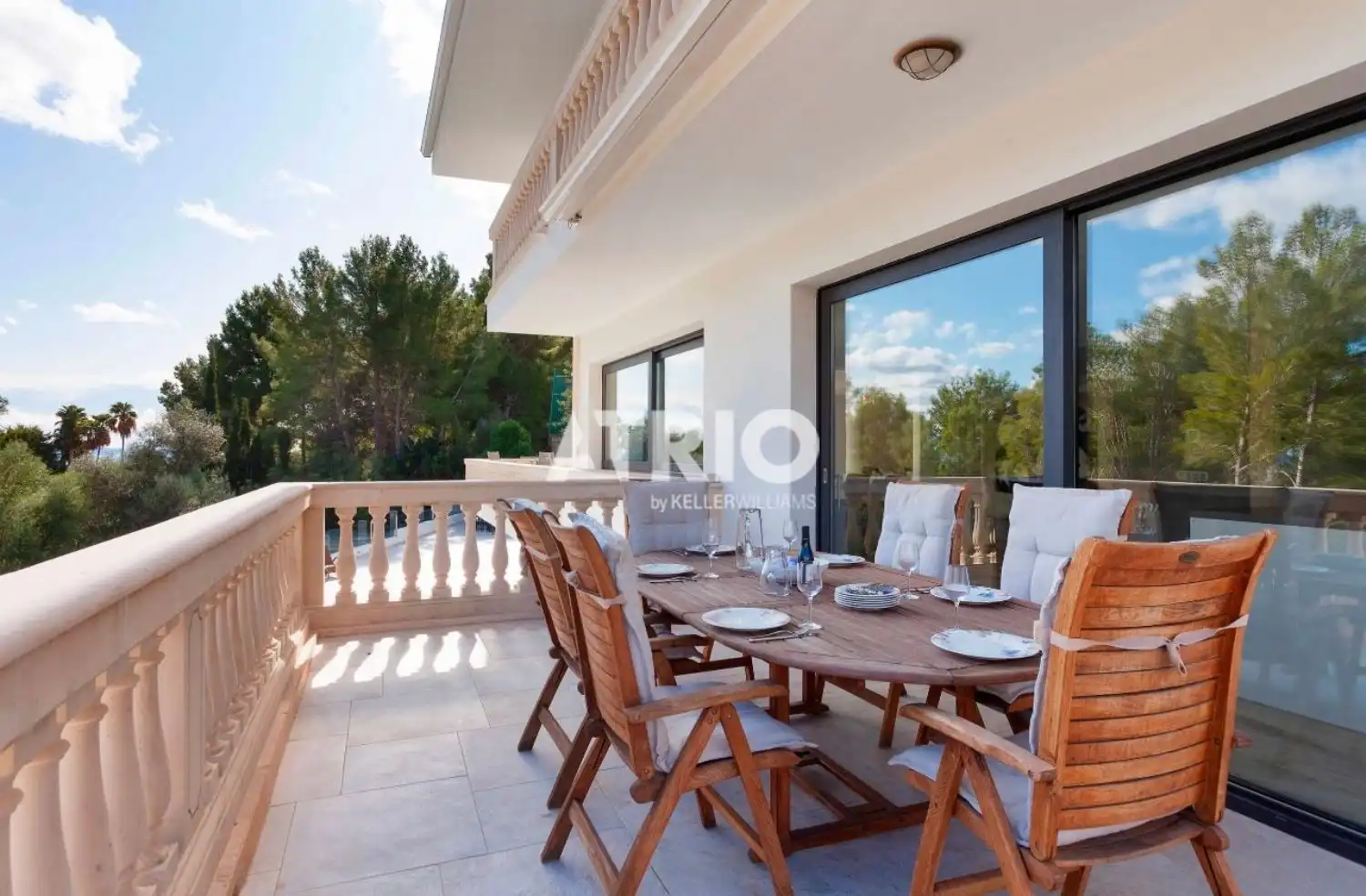 Terrassa de Casa o xalet de lloguer en  Palma de Mallorca amb Aire condicionat, Calefacció i Jardí privat