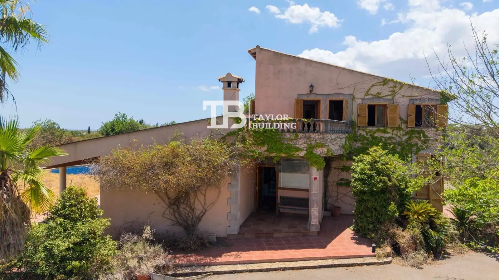Vista exterior de Casa o xalet en venda en Marratxí amb Terrassa, Traster i Piscina