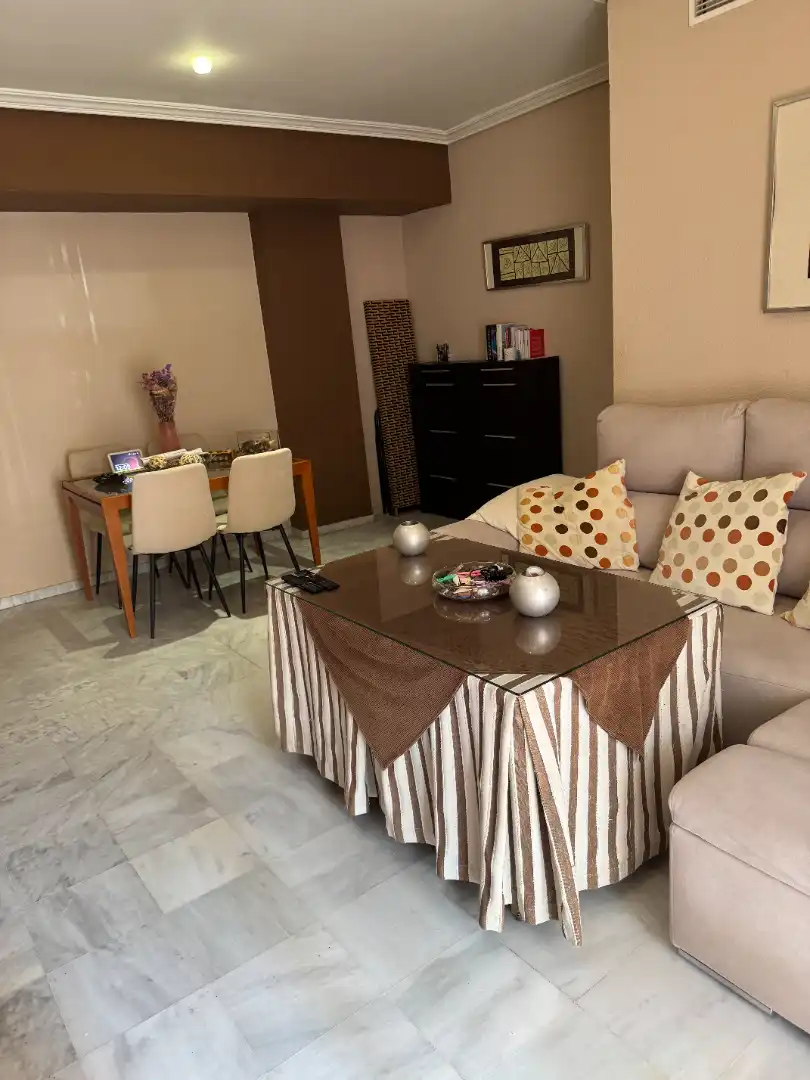 Dining room of Flat for sale in Sevilla  with Air Conditioner, Heating and Terrace