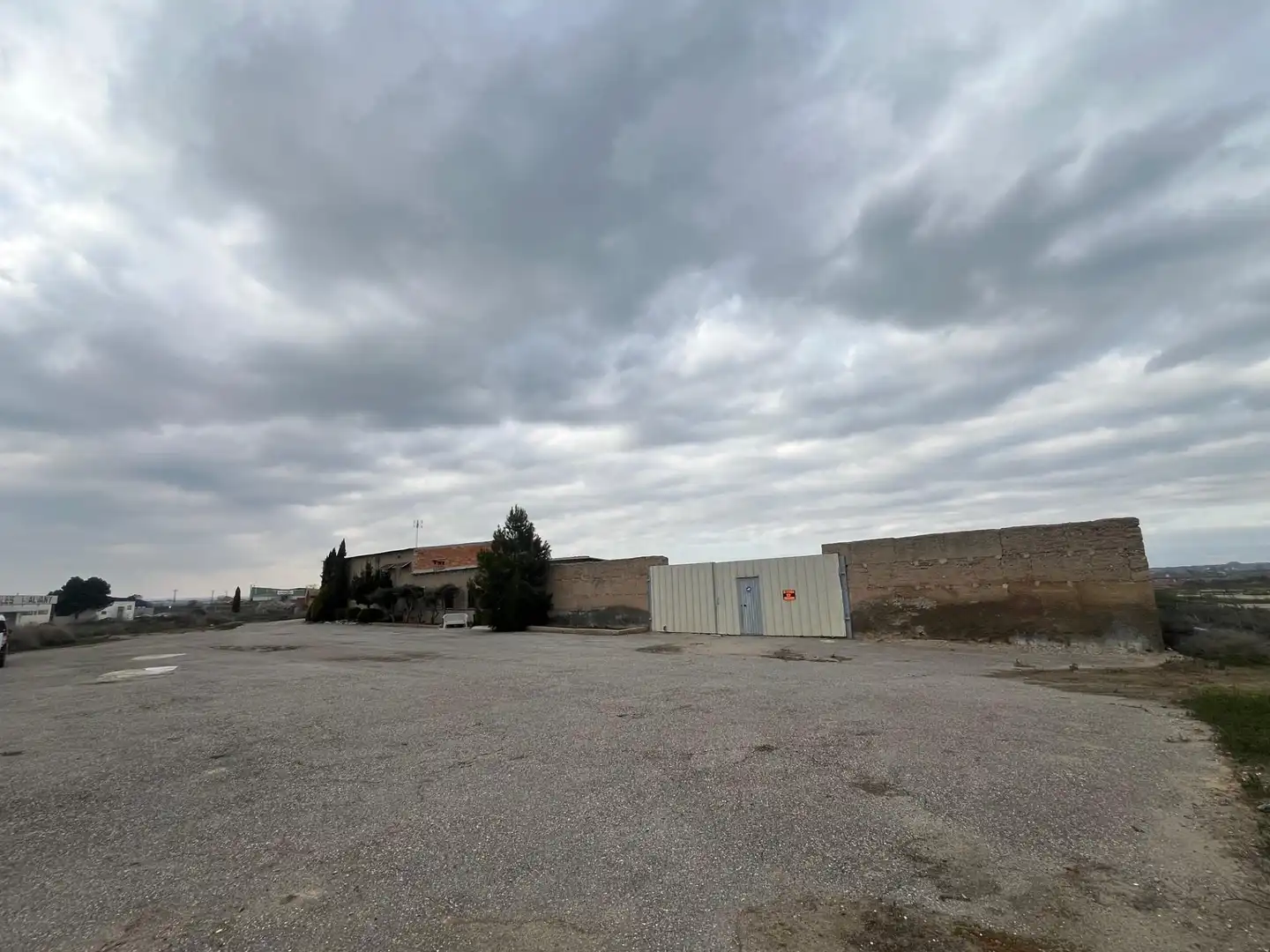 Vista exterior de Terreno industrial en venta en Bellvís