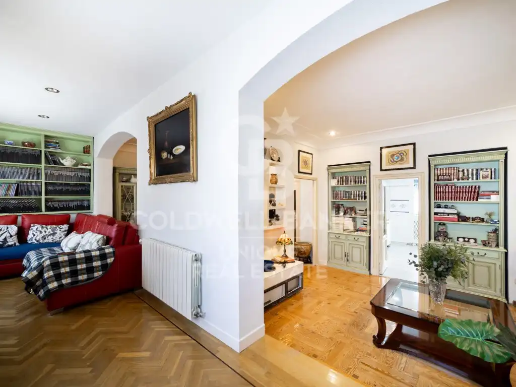Sala de estar de Ático en venta en Madrid con Aire acondicionado, Calefacción y Amueblado