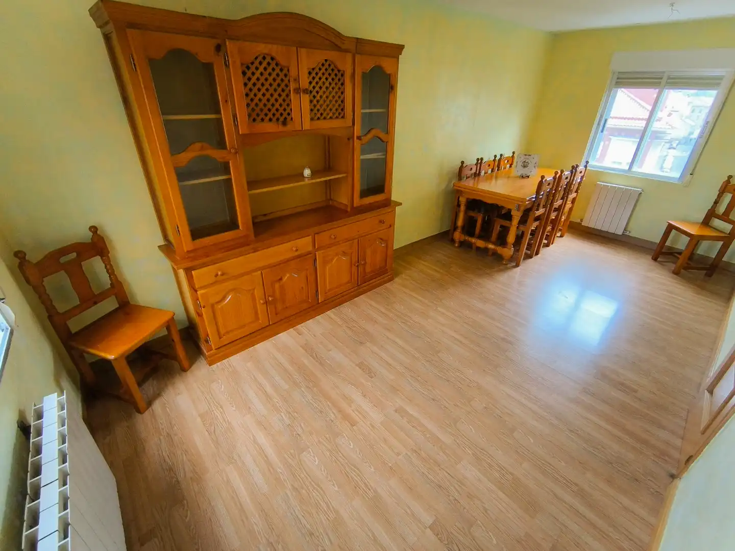 Dining room of Flat for sale in Palencia  with Heating, Parquet flooring and Terrace
