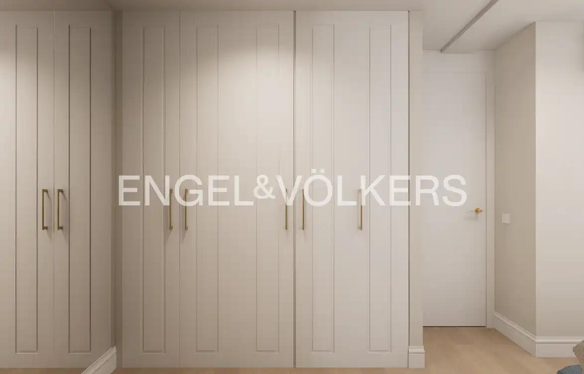 Schlafzimmer von Wohnung zum Verkauf in Madrid mit Klimaanlage, Heizung und Parkett