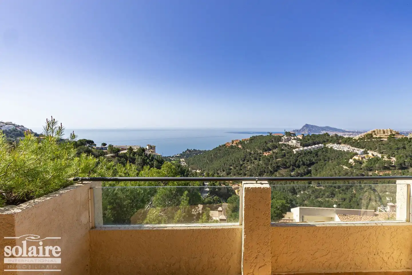Vista exterior de Casa adosada de alquiler en Altea con Aire acondicionado, Calefacción y Terraza