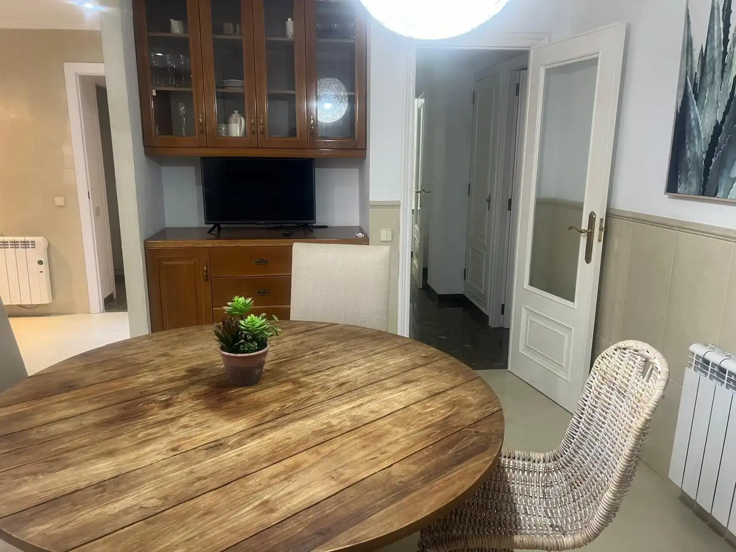 Comedor de Piso de alquiler en Tavernes de la Valldigna con Aire acondicionado y Amueblado