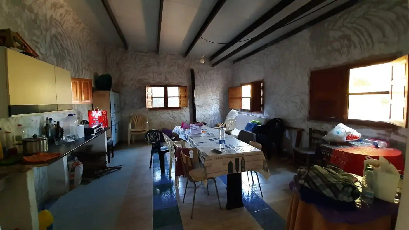 Menjador de Finca rústica en venda en Murcia amb Terrassa, Traster i Moblat
