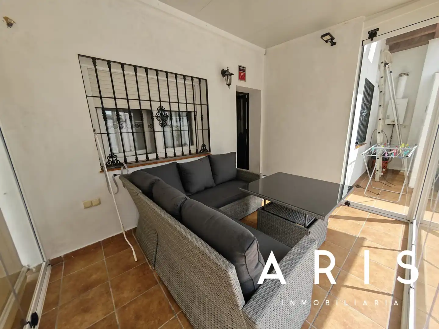 Terraza de Casa adosada en venta en Alhaurín de la Torre con Aire acondicionado y Piscina