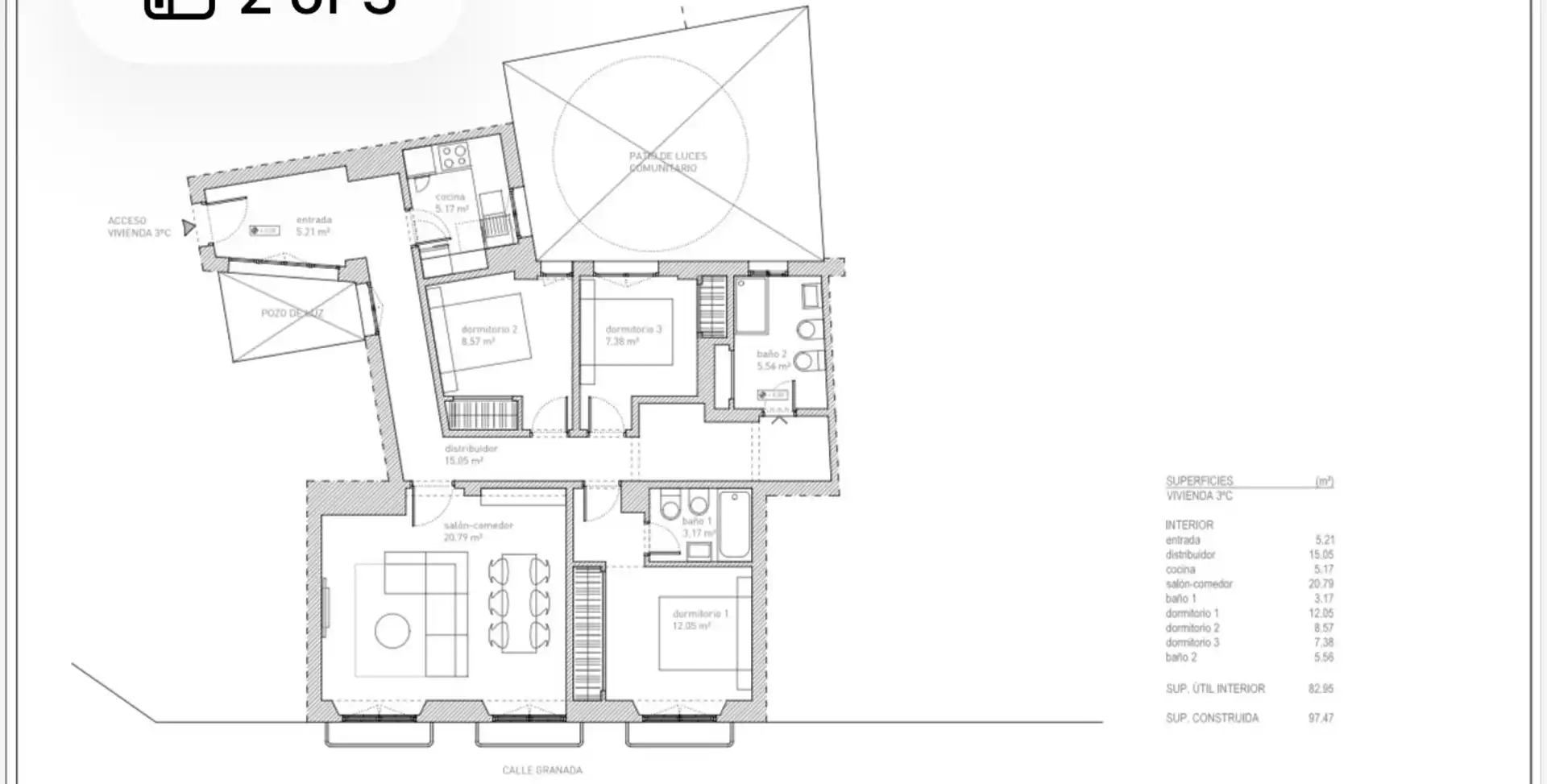 Apartament amb terrassa en venda a Centro, imagen 3