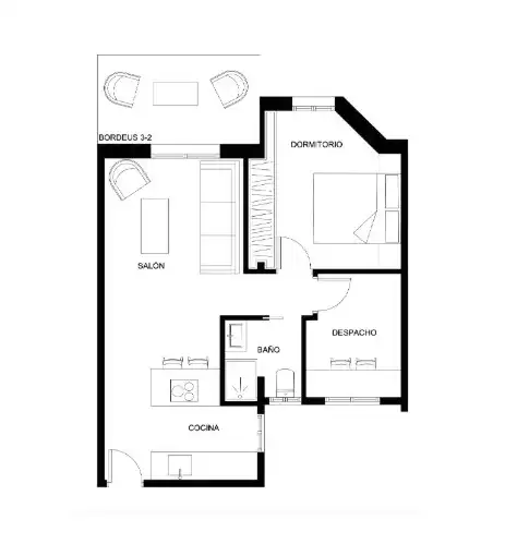 Flat with terrace to rent in Les Corts, imagen 12