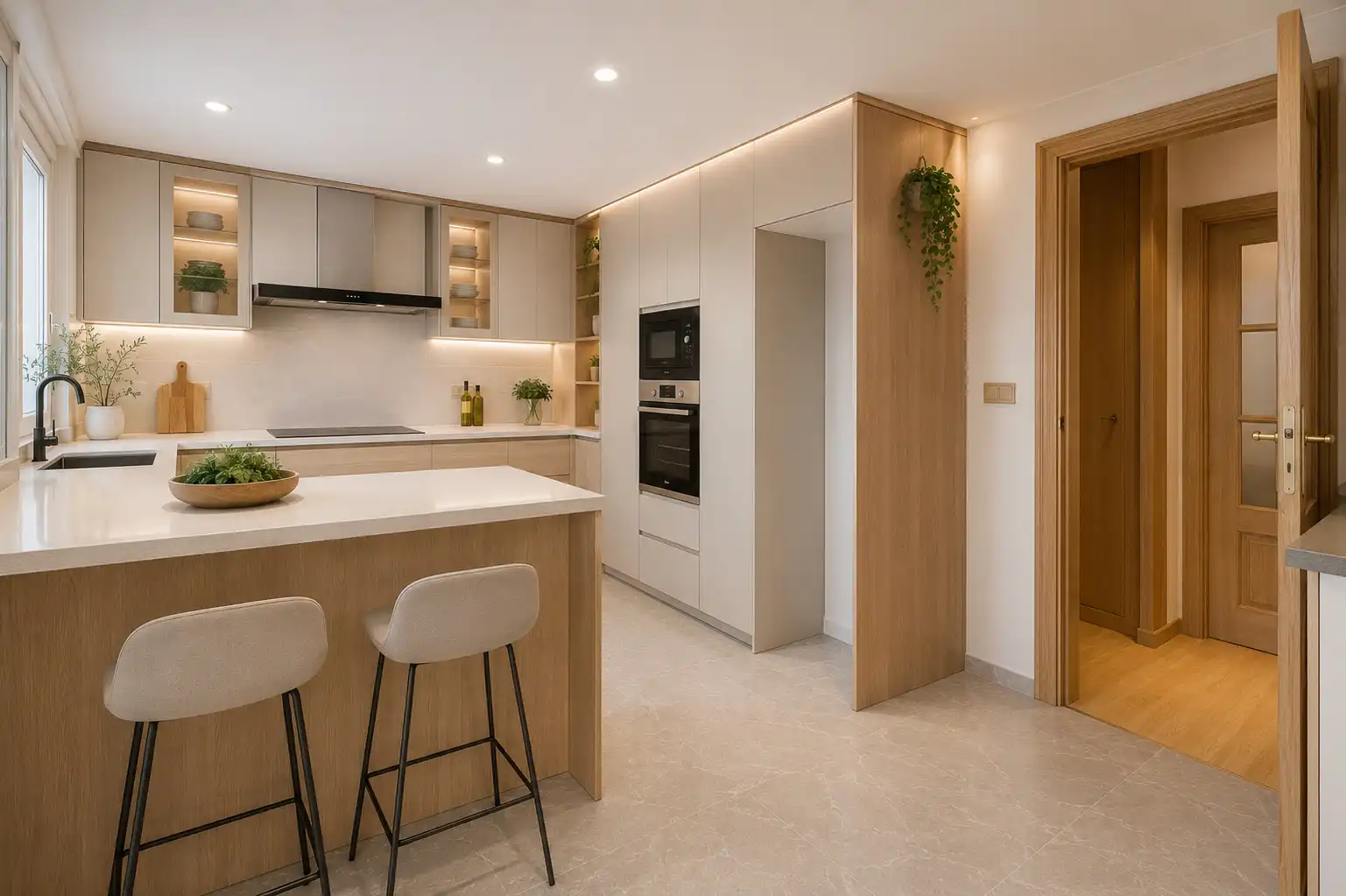 Cocina de Piso en venta en Majadahonda con Aire acondicionado y Trastero