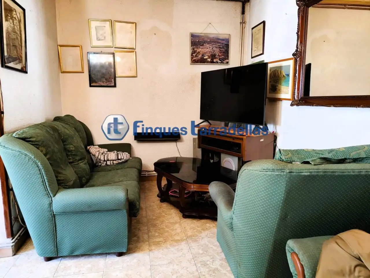Sala de estar de Piso en venta en Blanes con Calefacción y Amueblado