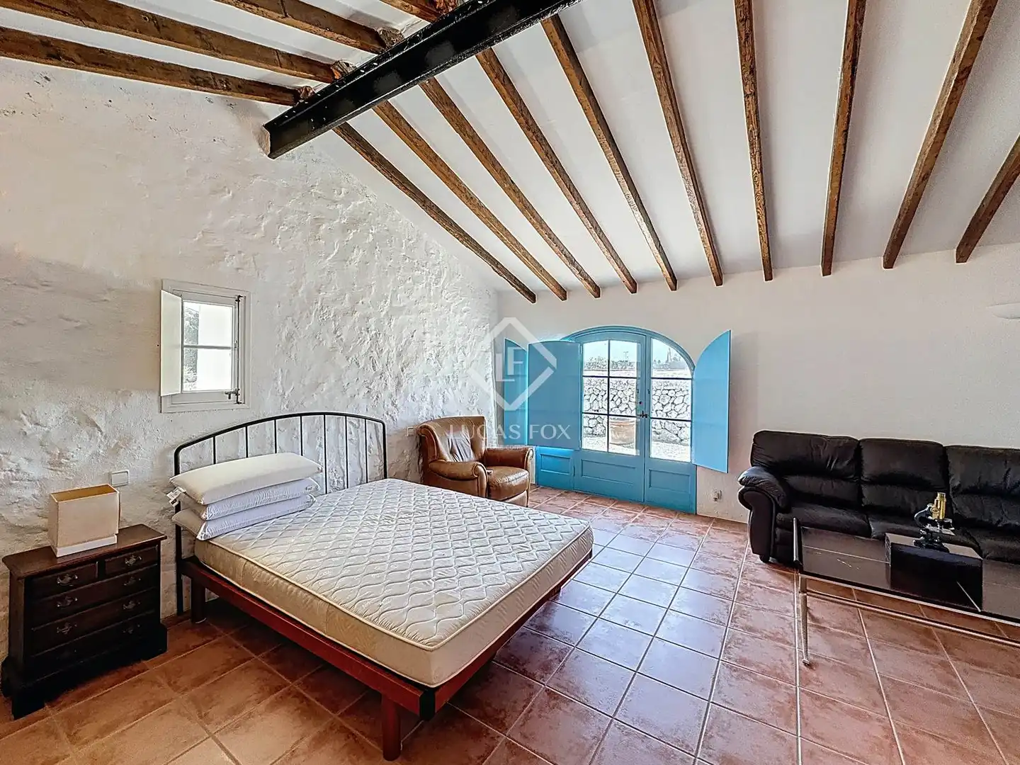 Habitación de Finca rústica en venta en Es Castell con Aire acondicionado, Calefacción y Jardín privado