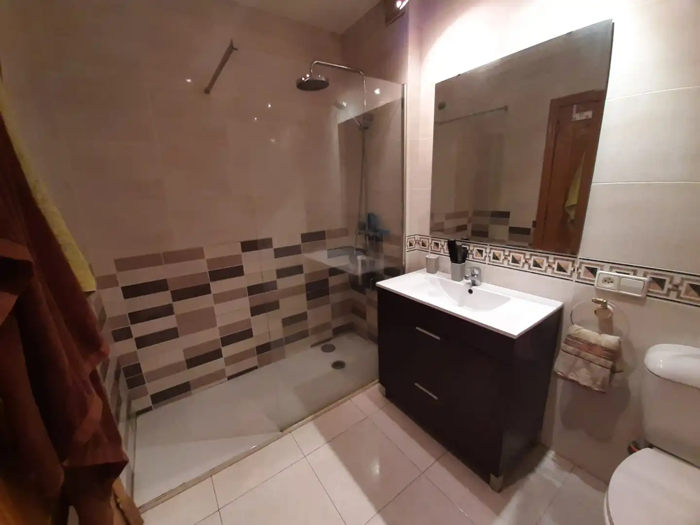 Baño de Casa adosada en venta en Mollerussa con Aire acondicionado, Calefacción y Jardín privado