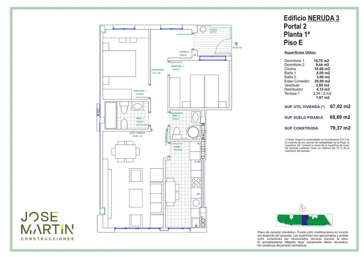 Apartamento con ascensor en venta en Calle Santa Marta, imagen 3