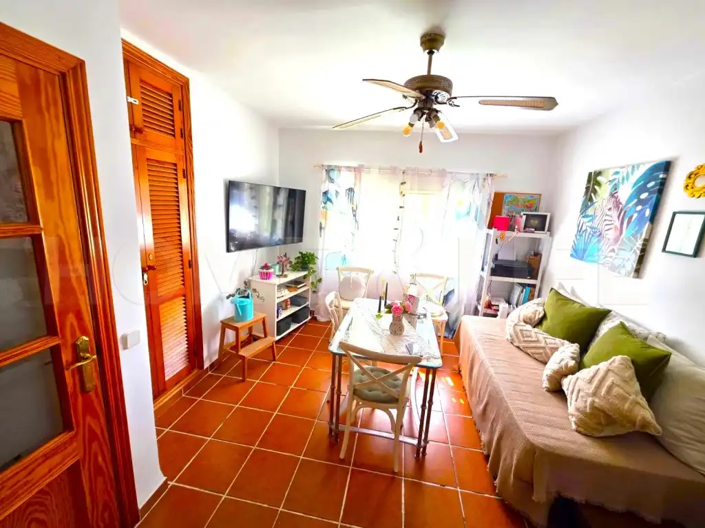 Wohnzimmer von Wohnungen zum Verkauf in Torremolinos mit Privatgarten, Terrasse und Schwimmbad