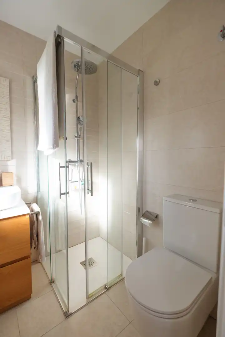 Baño de Casa o chalet en venta en Castrillón con Aire acondicionado, Calefacción y Jardín privado