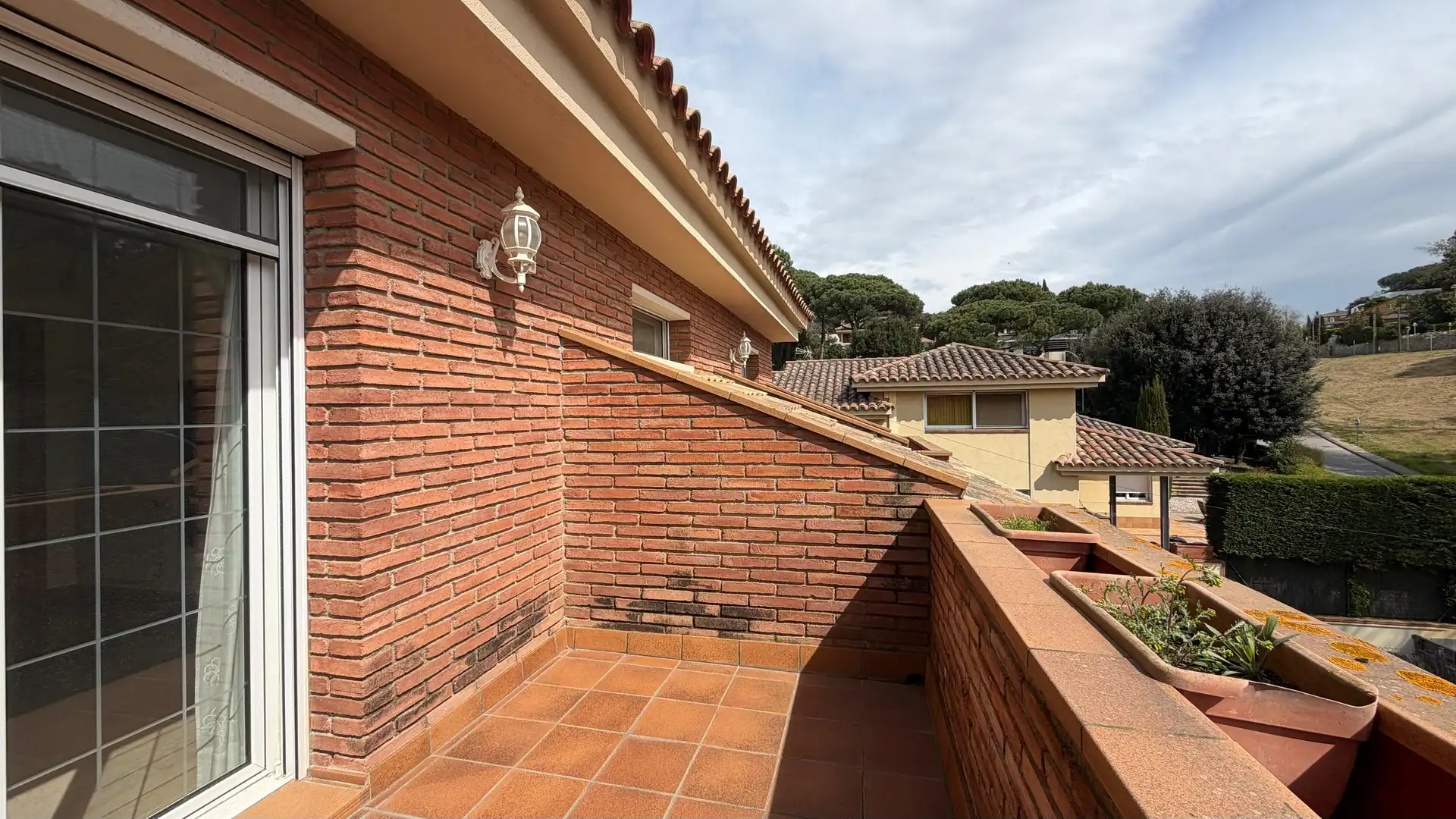 Terraza de Casa o chalet en venta en Vallromanes con Calefacción, Terraza y Piscina