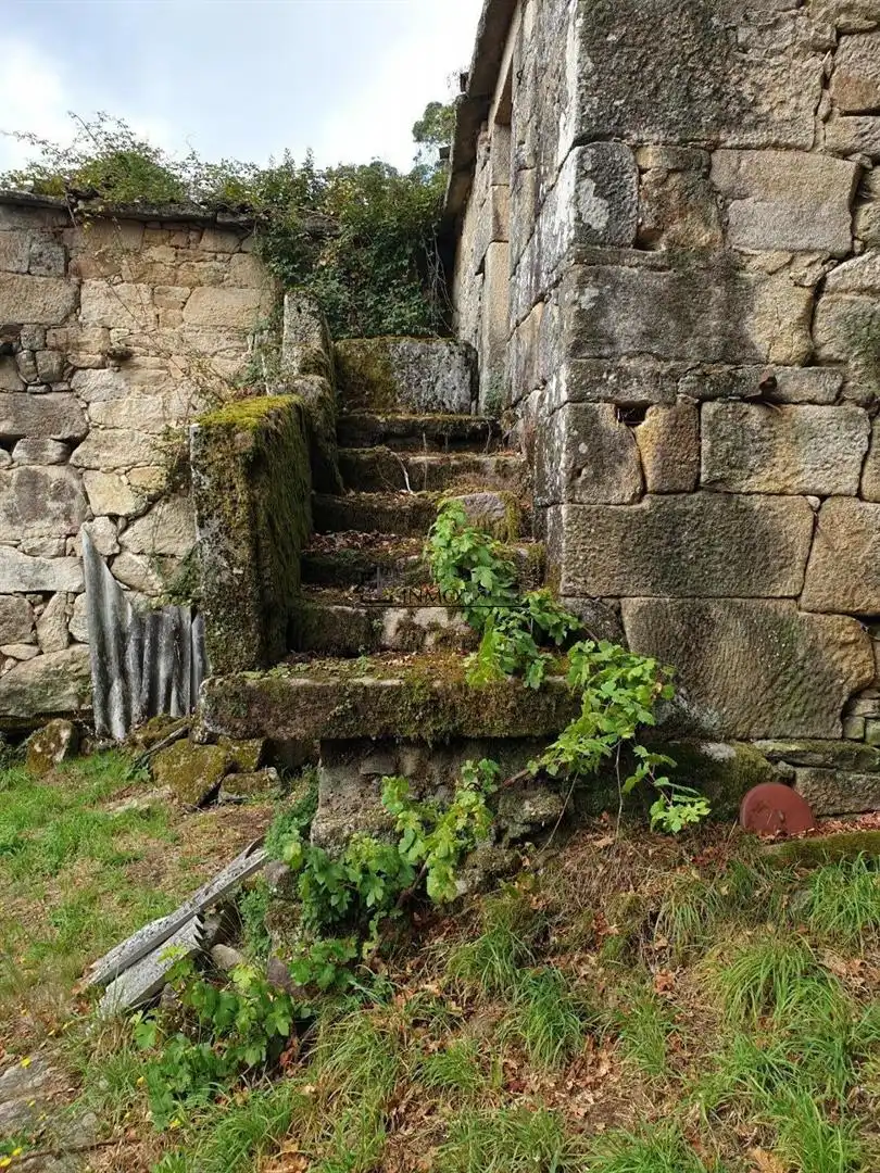 Vista exterior de Casa o chalet en venta en Campo Lameiro con Jardín privado