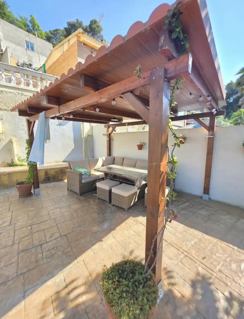 Terrasse von Haus oder Chalet zum Verkauf in Sant Fost de Campsentelles mit Heizung, Privatgarten und Abstellraum