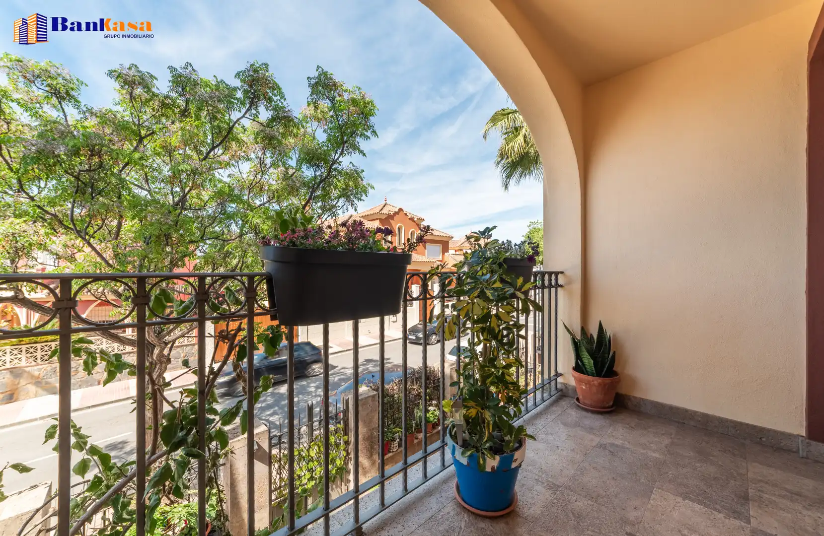 Terraza de Casa adosada en venta en Marbella con Aire acondicionado, Jardín privado y Terraza