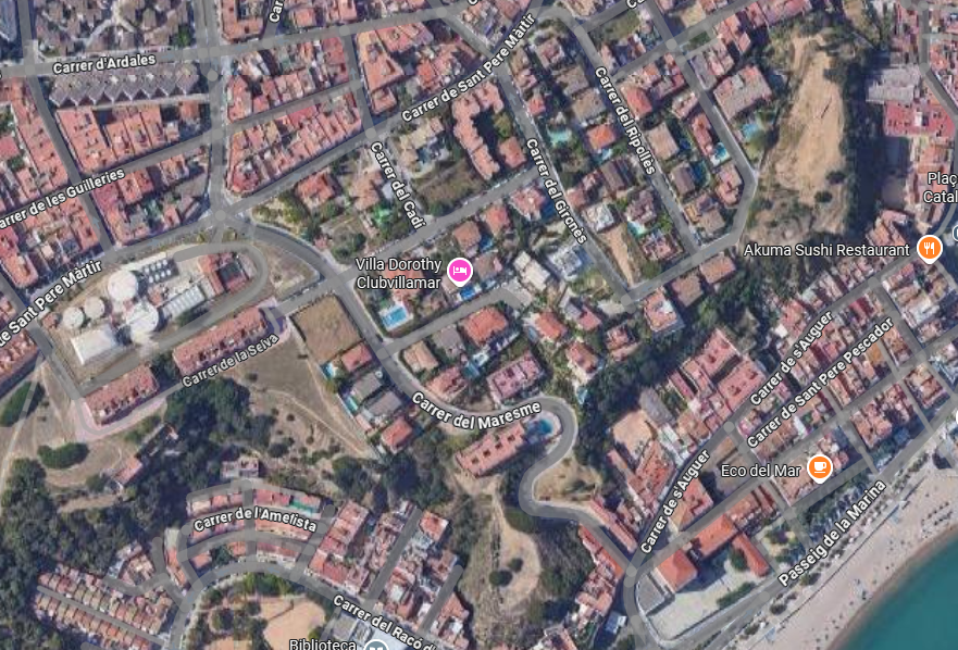 Exterior view of Single-family semi-detached for sale in Blanes