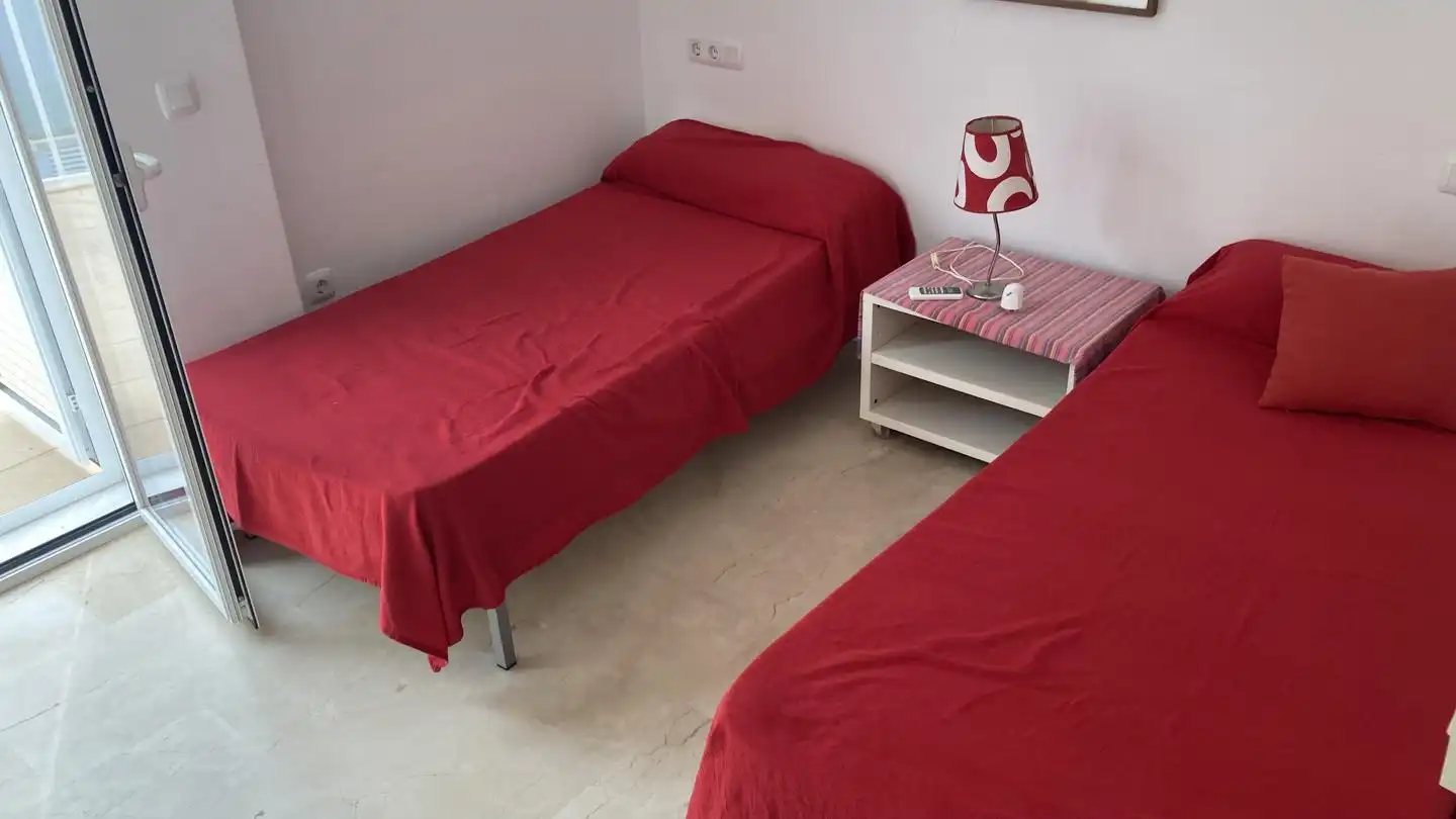 Dormitori de Casa o xalet de lloguer en Vera amb Aire condicionat, Jardí privat i Terrassa