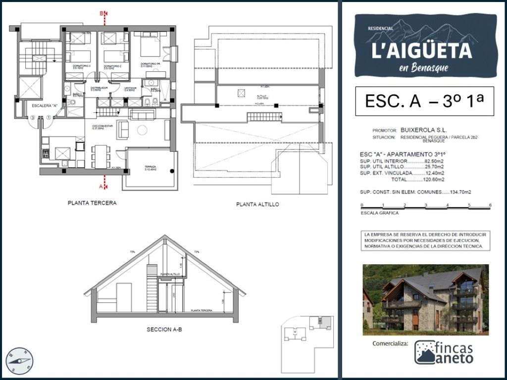 Apartament en venda en Benasque