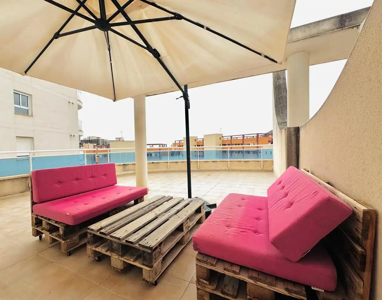 Terraza de Piso en venta en Villajoyosa / La Vila Joiosa con Aire acondicionado, Calefacción y Terraza