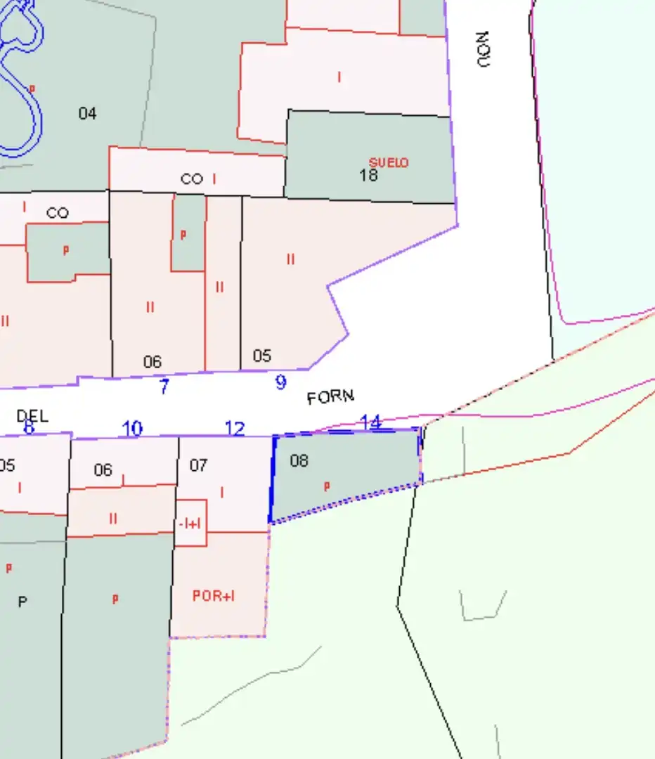 Terreny residencial en venda a Carrer del Forn 14