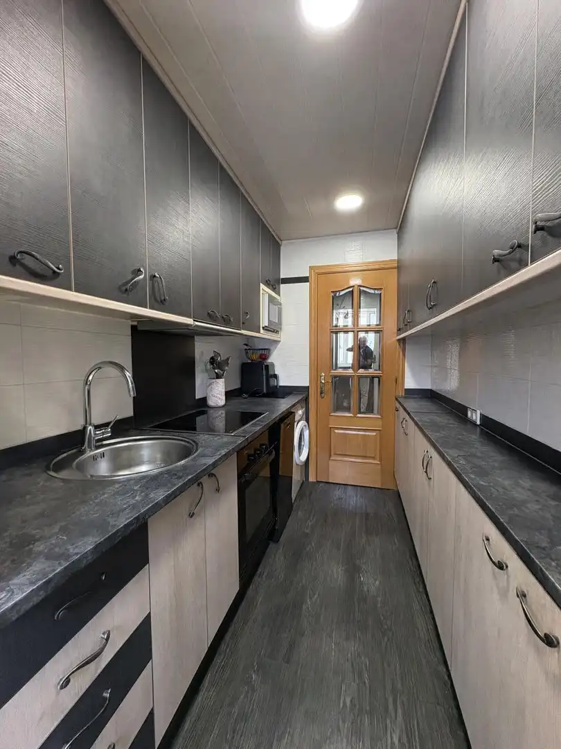 Kitchen of Flat for rent in Madrid  with Heating, Terrace and Furnished
