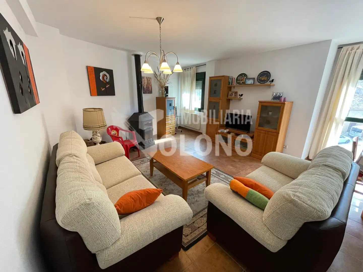 Wohnzimmer von Maisonette zum Verkauf in Cuzcurrita de Río Tirón, La Rioja