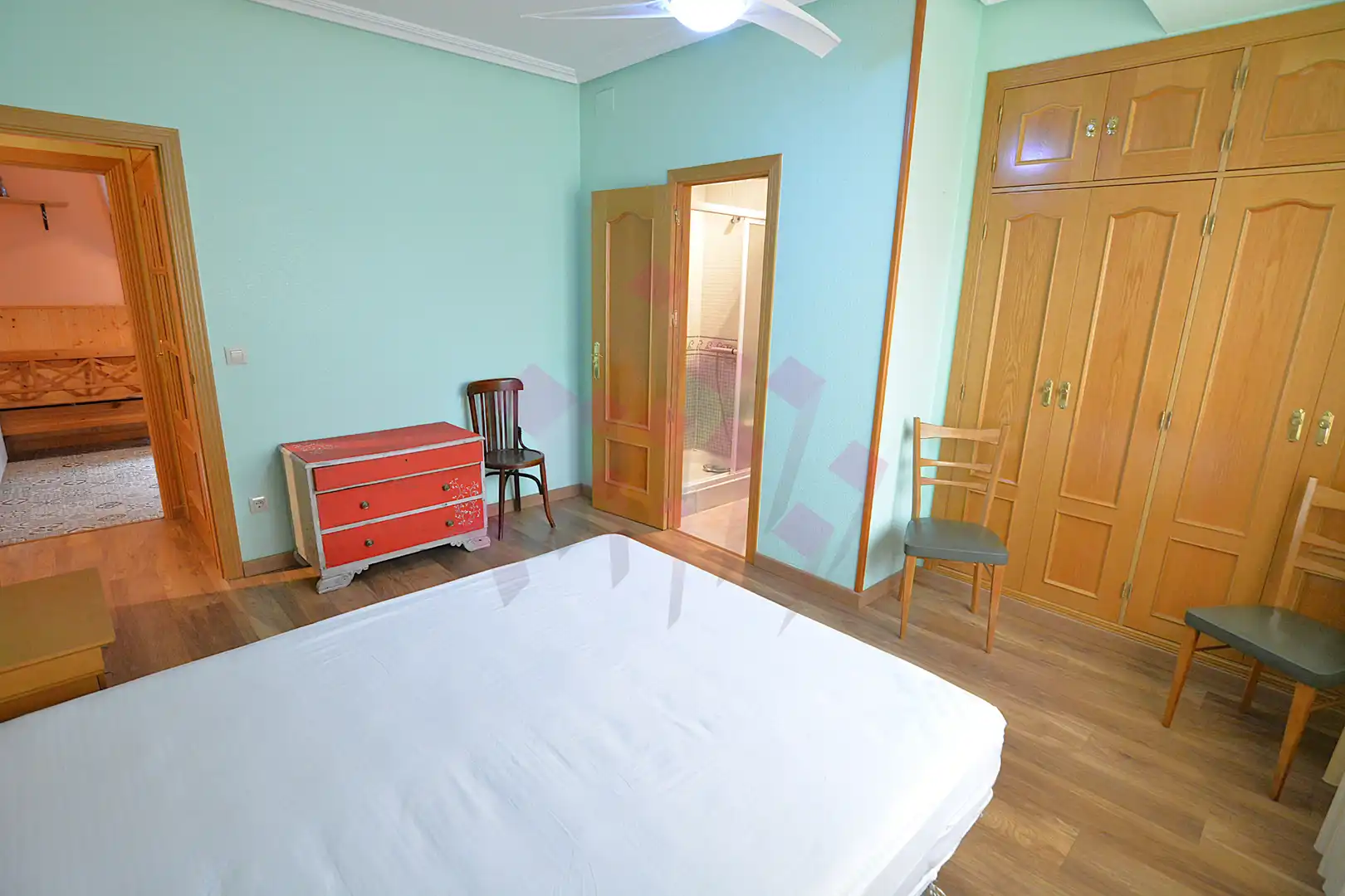 Bedroom of Houses for sale in Villarrubia de los Ojos  with Air Conditioner, Heating and Storage room