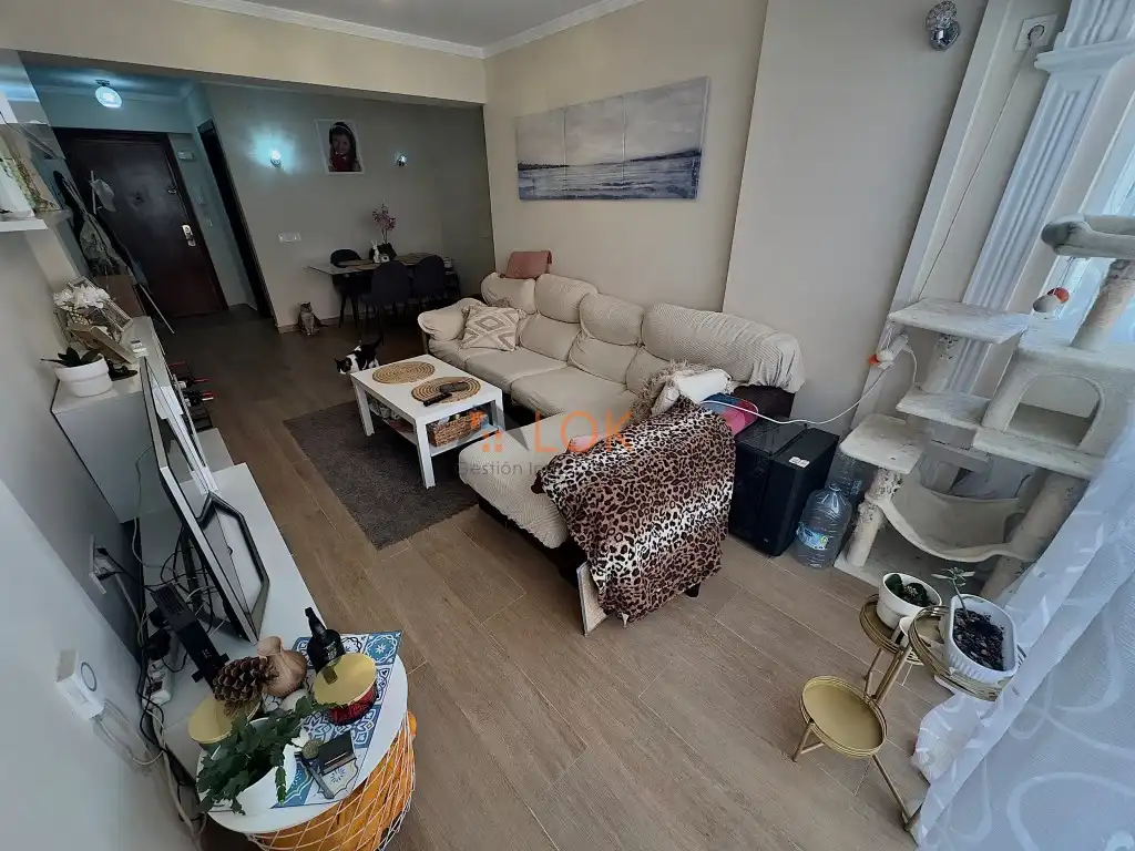 Sala d'estar de Pis en venda en Málaga amb Aire condicionat