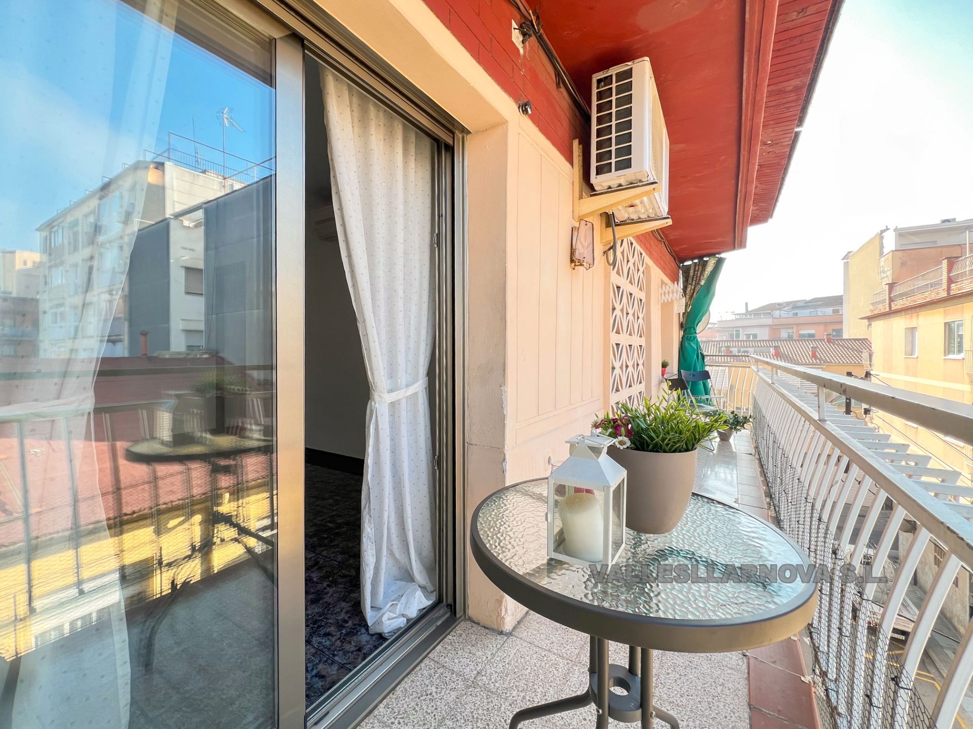 Terrace of Flat for sale in Mollet del Vallès  with Air Conditioner, Heating and Balcony