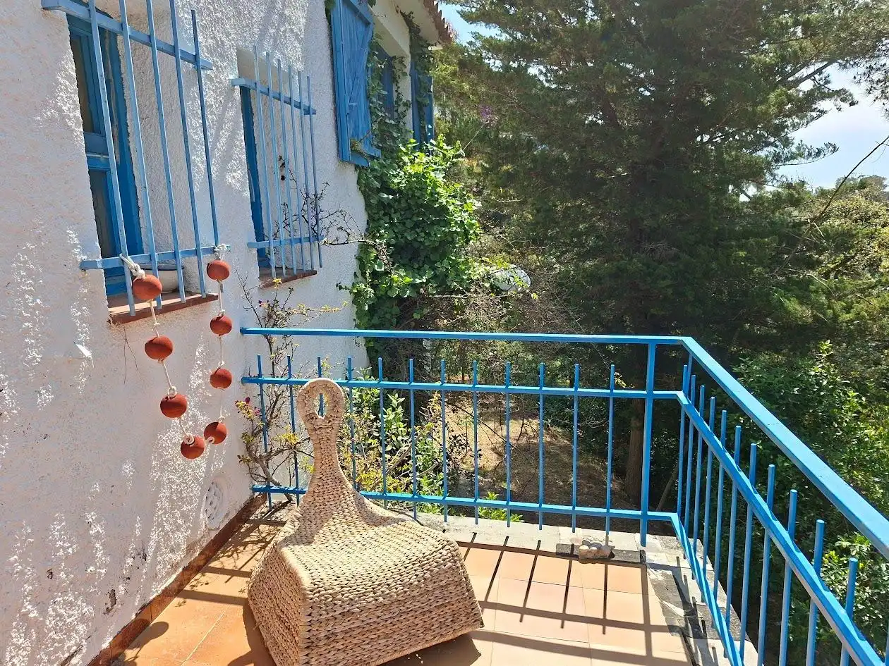 Balcony of Houses for sale in Santa Cristina d'Aro  with Heating, Private garden and Terrace