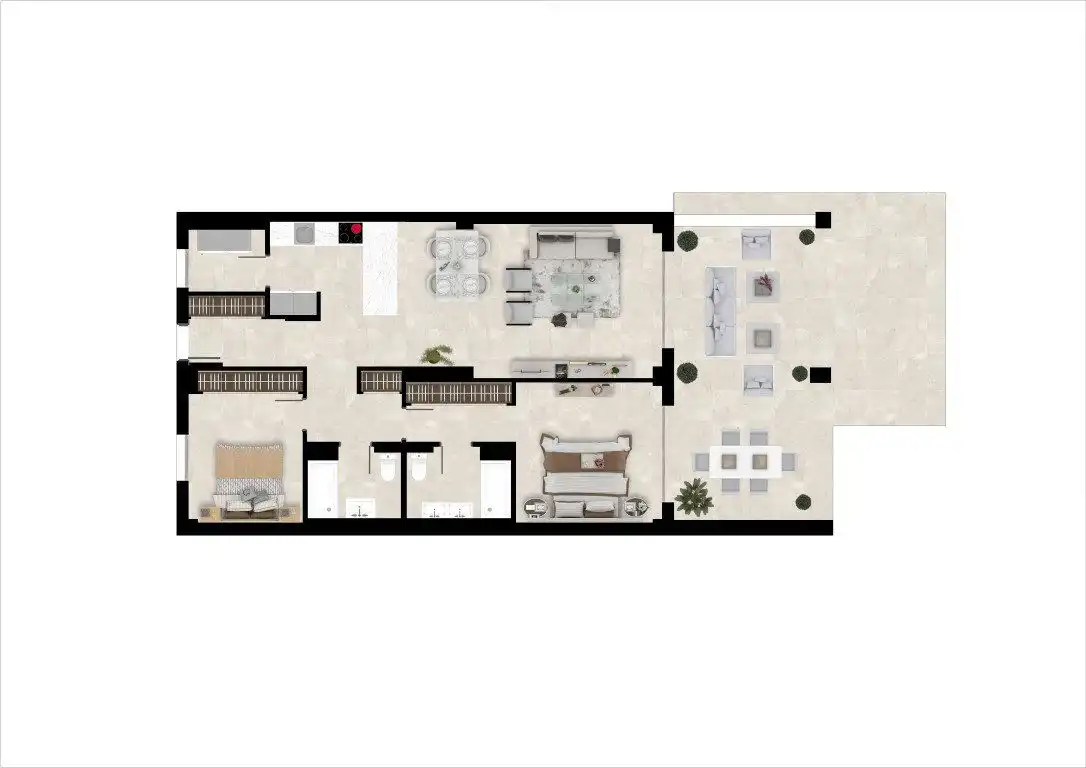 Apartament amb piscina en venda a Benahavís pueblo, imagen 38