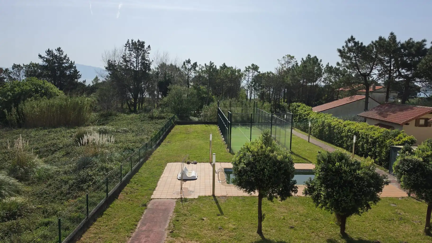 Jardí de Apartament de lloguer en Fisterra amb Traster, Moblat i Forn