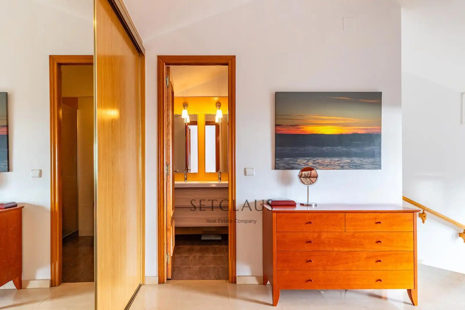 Habitación de Casa adosada en venta en Teià con Aire acondicionado, Calefacción y Jardín privado