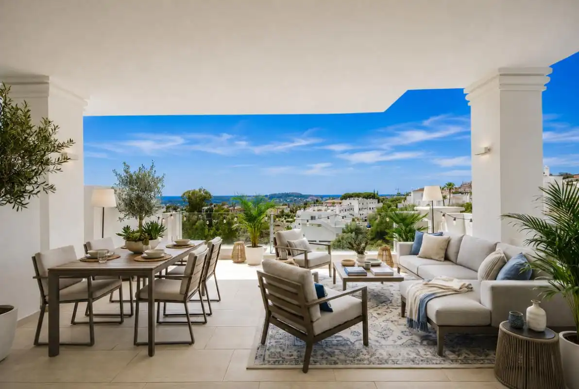 Wohnung mit Terrasse zum Verkauf in Nueva Andalucía