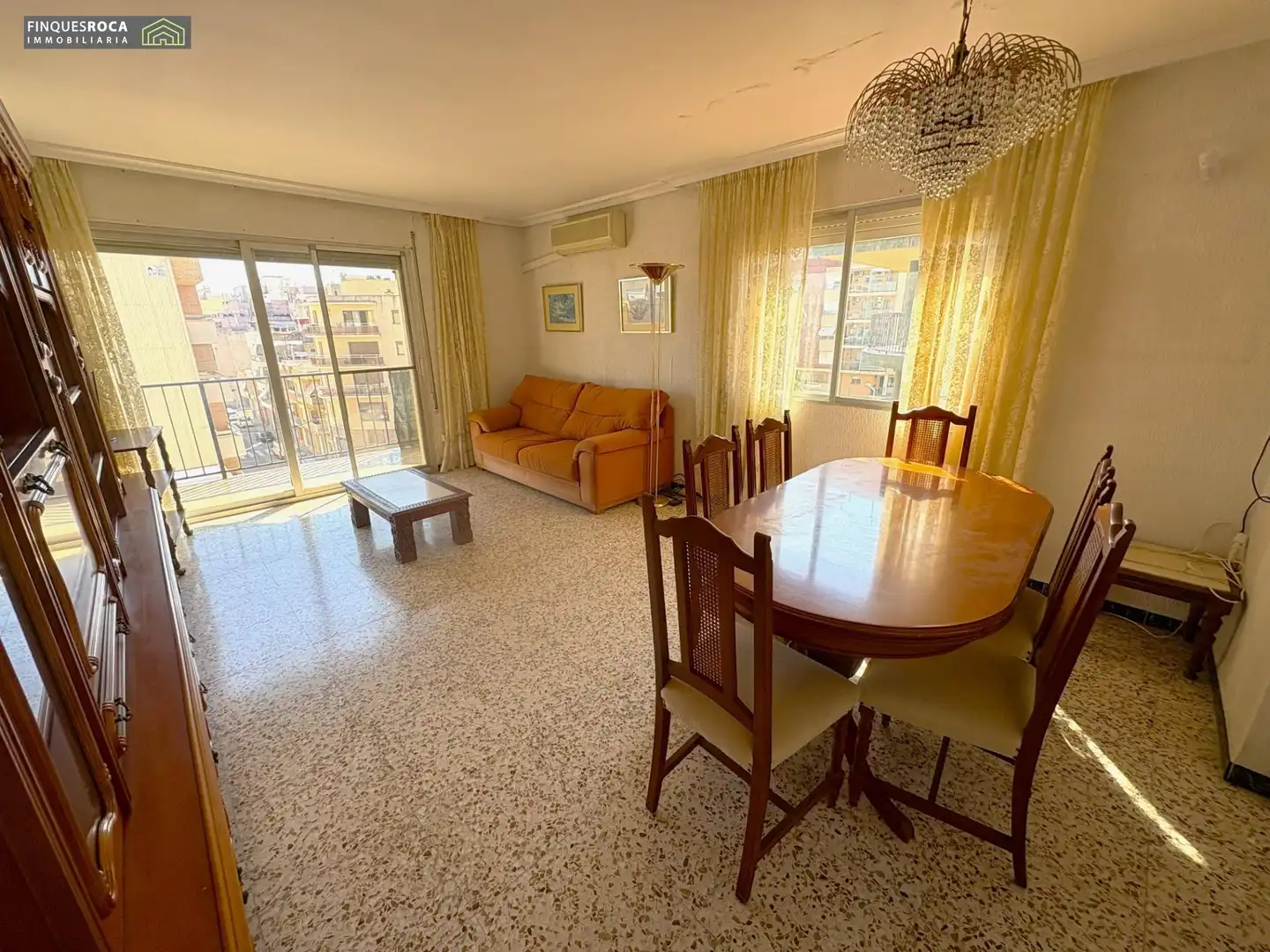 Living room of Flat for sale in La Ràpita  with Air Conditioner, Heating and Terrace