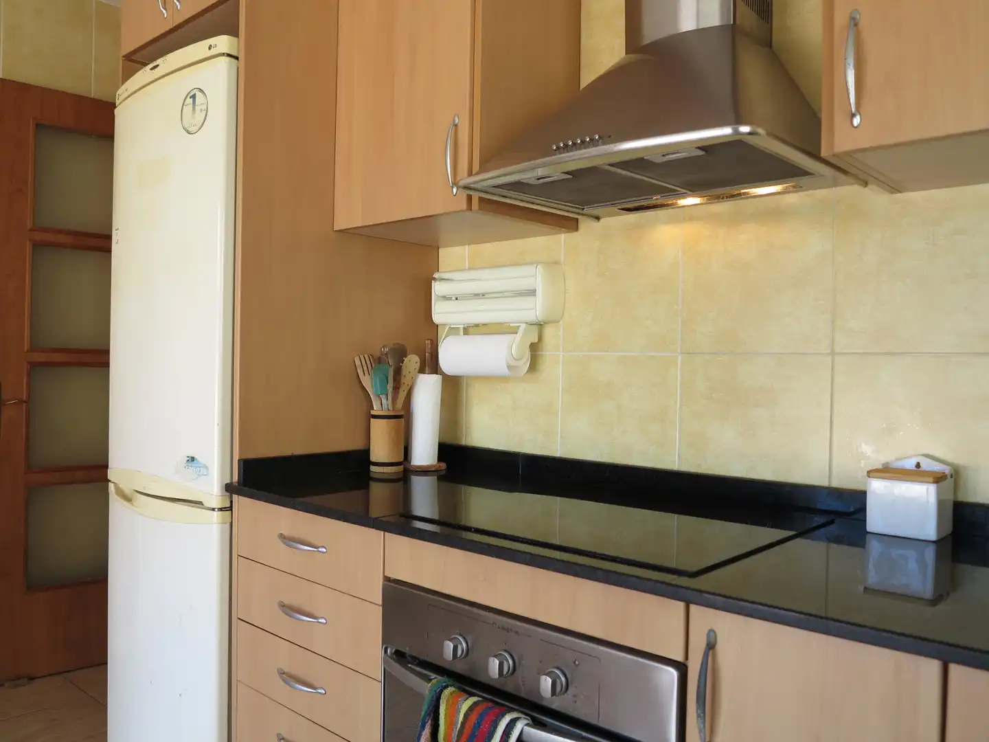 Cocina de Casa o chalet en venta en Blanes con Aire acondicionado, Jardín privado y Terraza