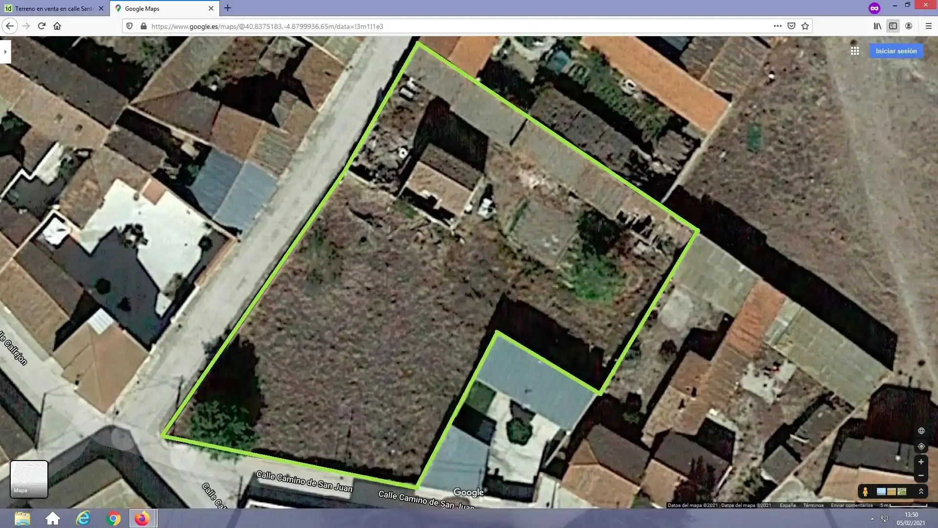Terreno en venta en Albornos, Ávila