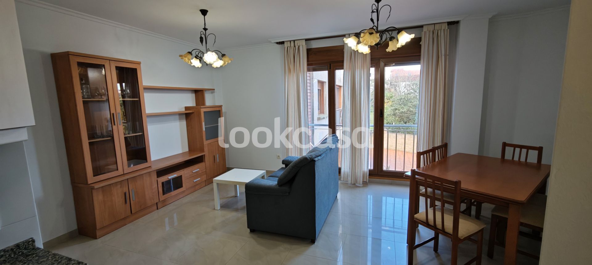 Living room of Apartment for sale in Sanxenxo  with Heating, Parquet flooring and Storage room
