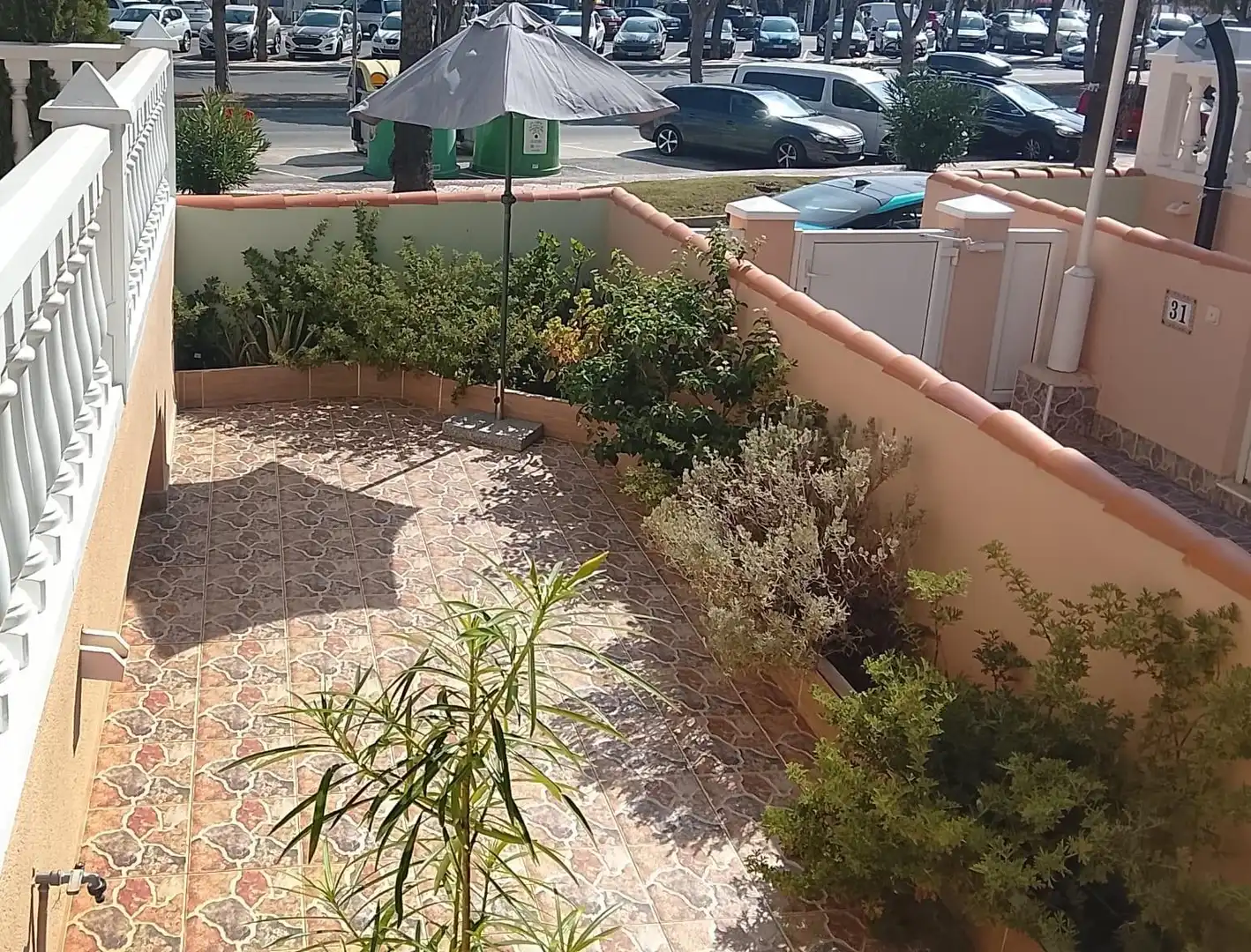 Terrassa de Casa adosada en venda en La Manga del Mar Menor amb Aire condicionat, Calefacció i Jardí privat