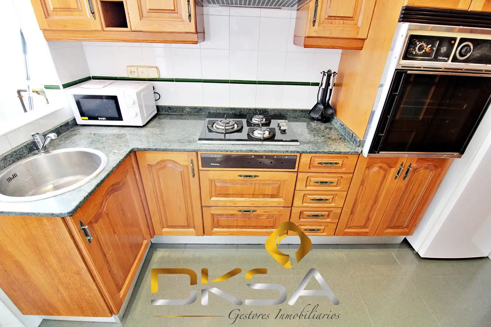 Kitchen of Flat for rent in Castellón de la Plana / Castelló de la Plana  with Heating