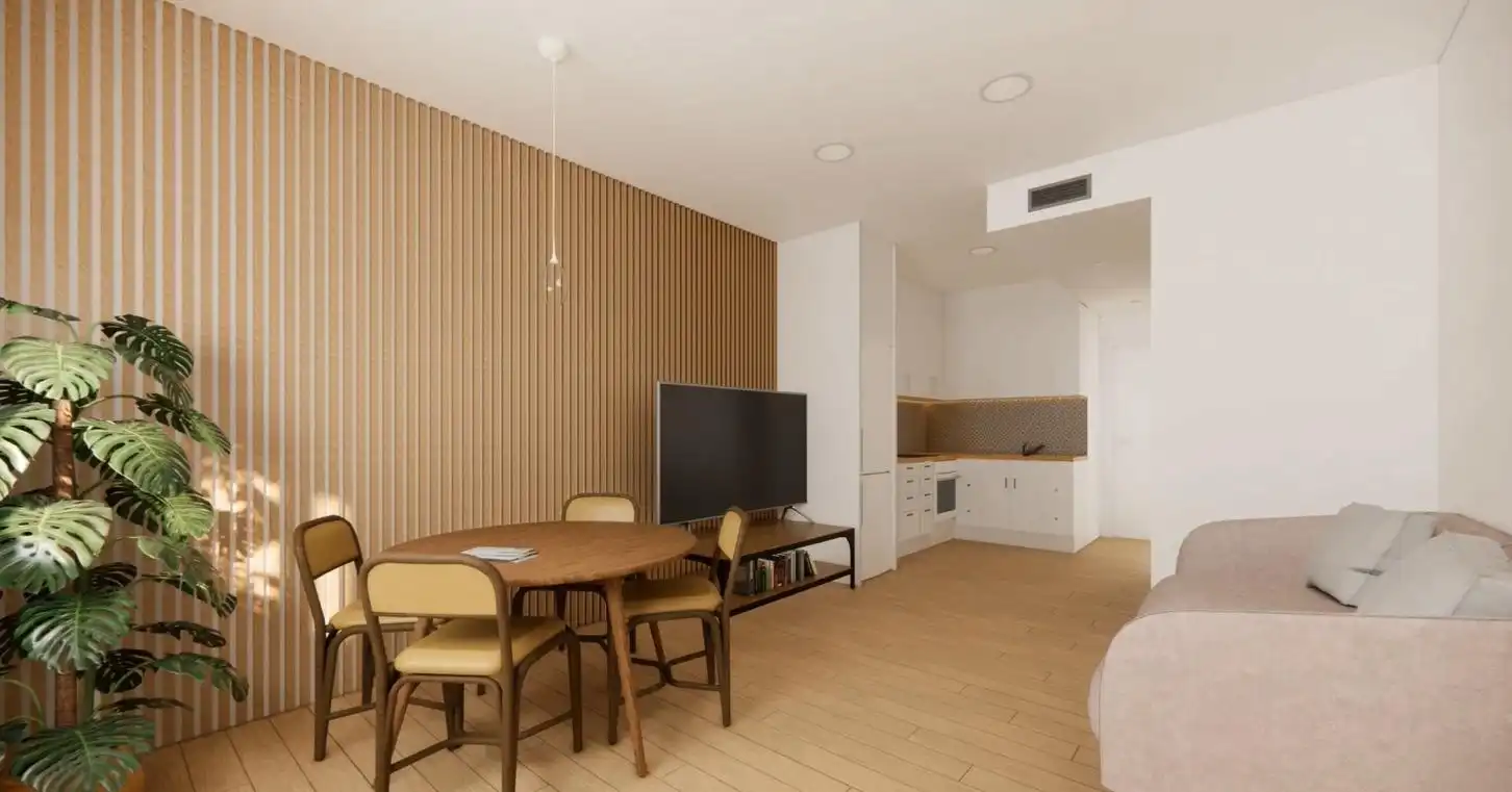 Sala de estar de Piso en venta en Chiclana de la Frontera con Terraza